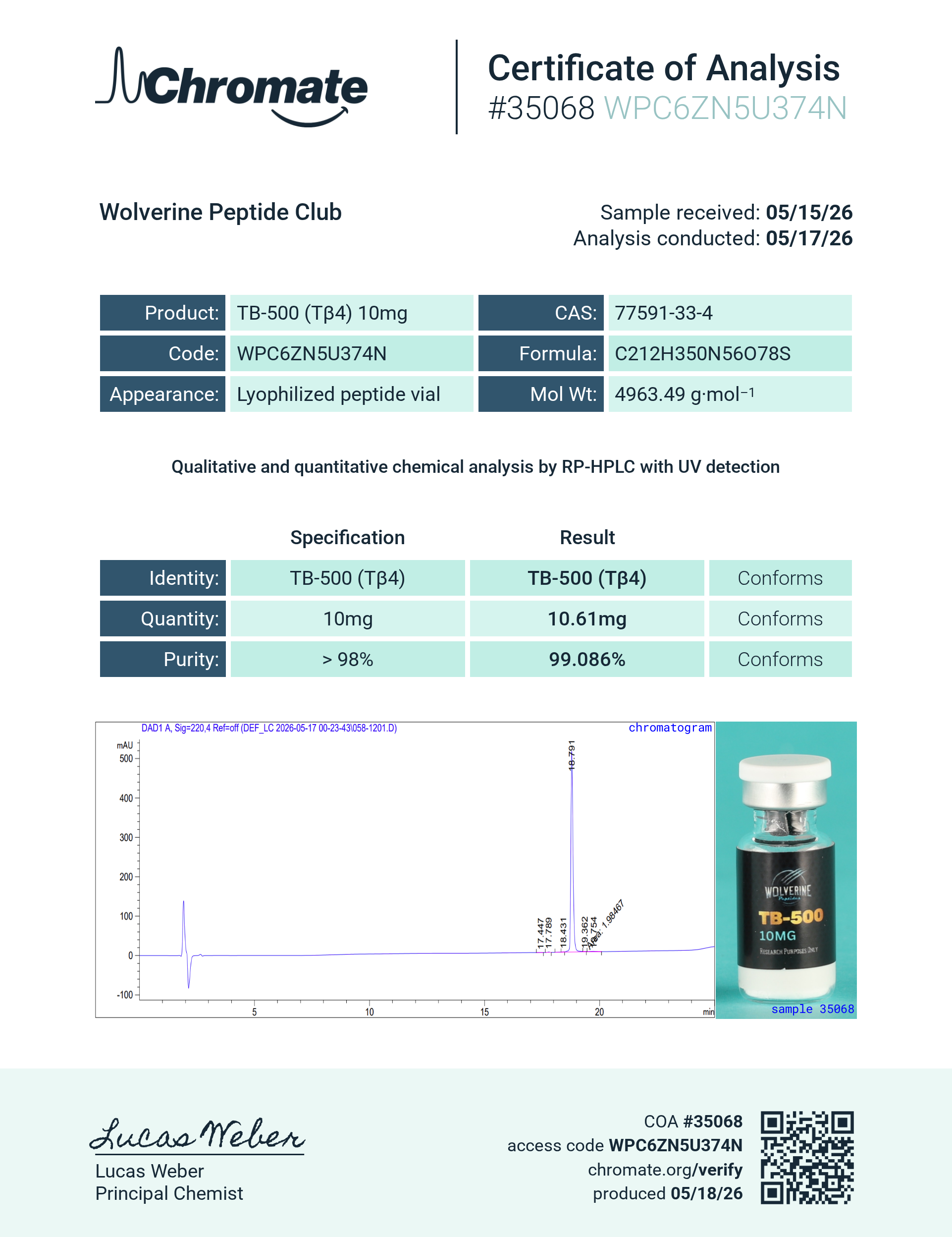 TB-500 10mg - Image 2