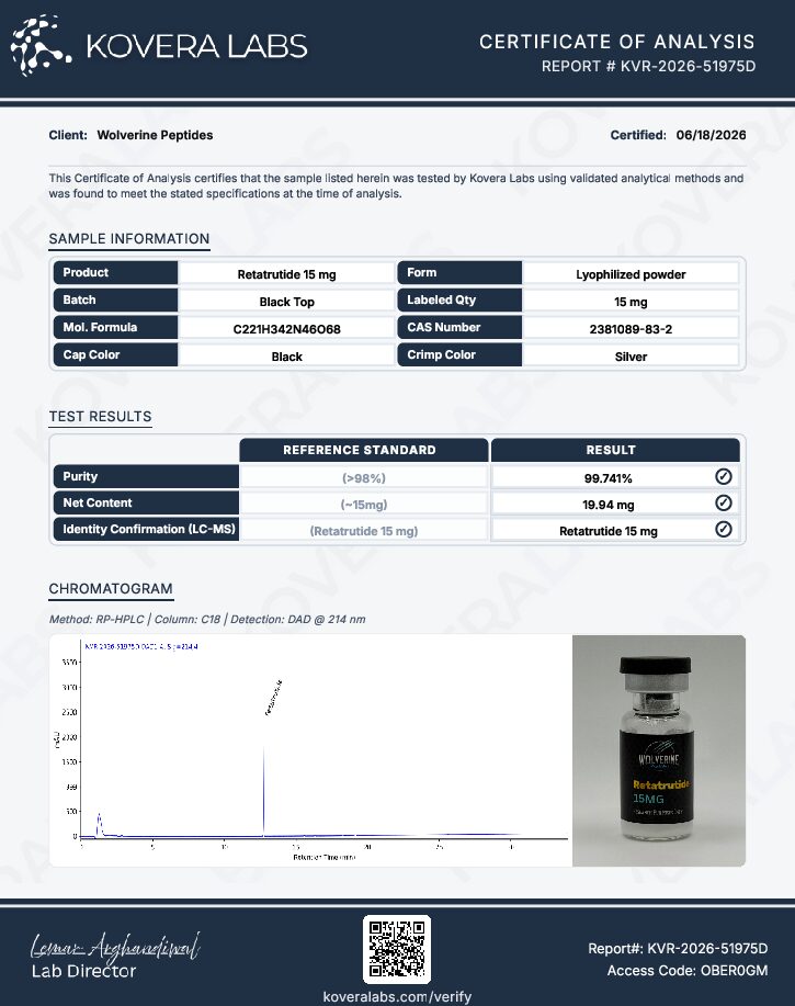 Wolverine Flash Pack - GLP 3 15mg - Image 2