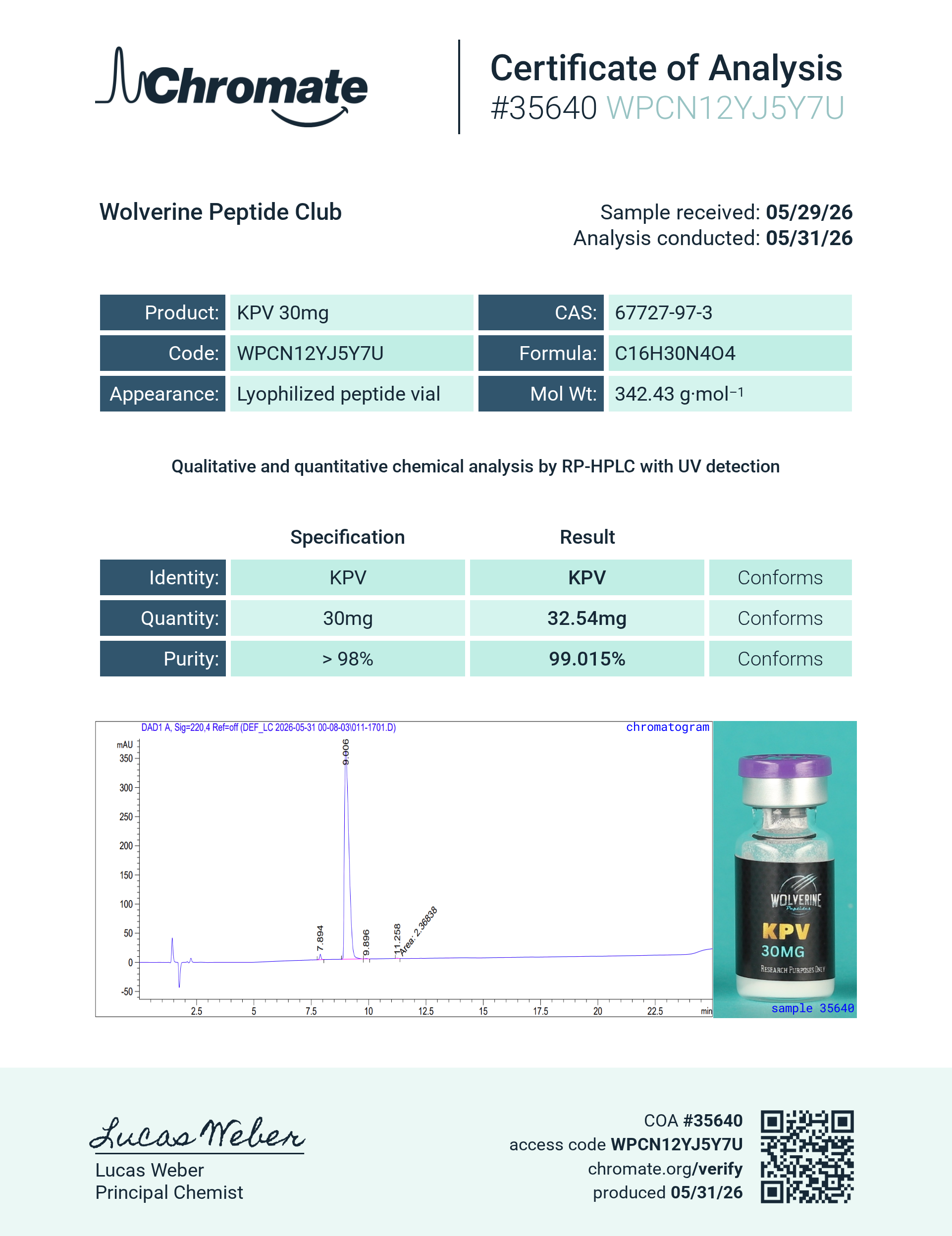 KPV 30mg - Image 2